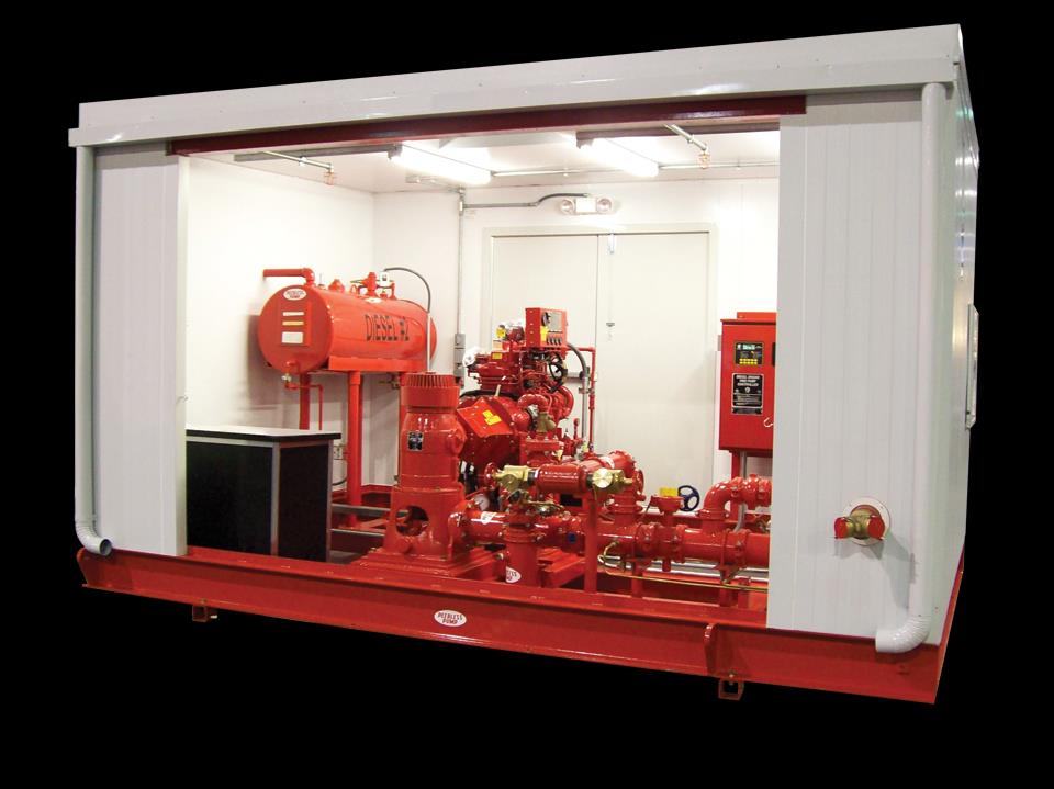 Peerless Enclosed skids Weatherproof enclosed pump houses