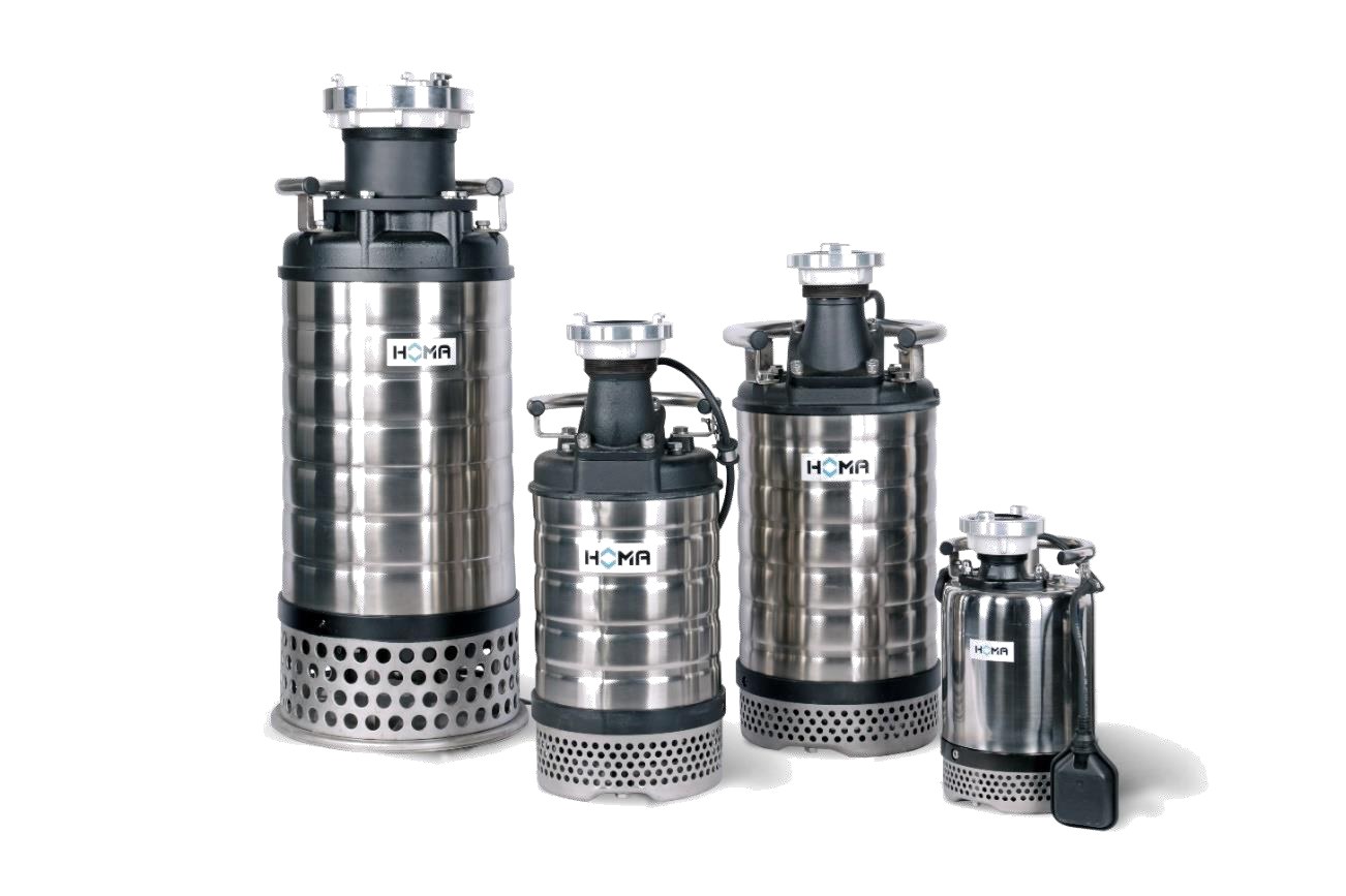 HOMA HBP 500 series Construction site drainage pumps