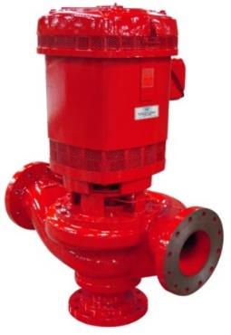 Peerless PVF Vertical in-line fire pump