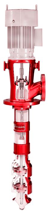 Peerless VTF Vertical turbine fire pump